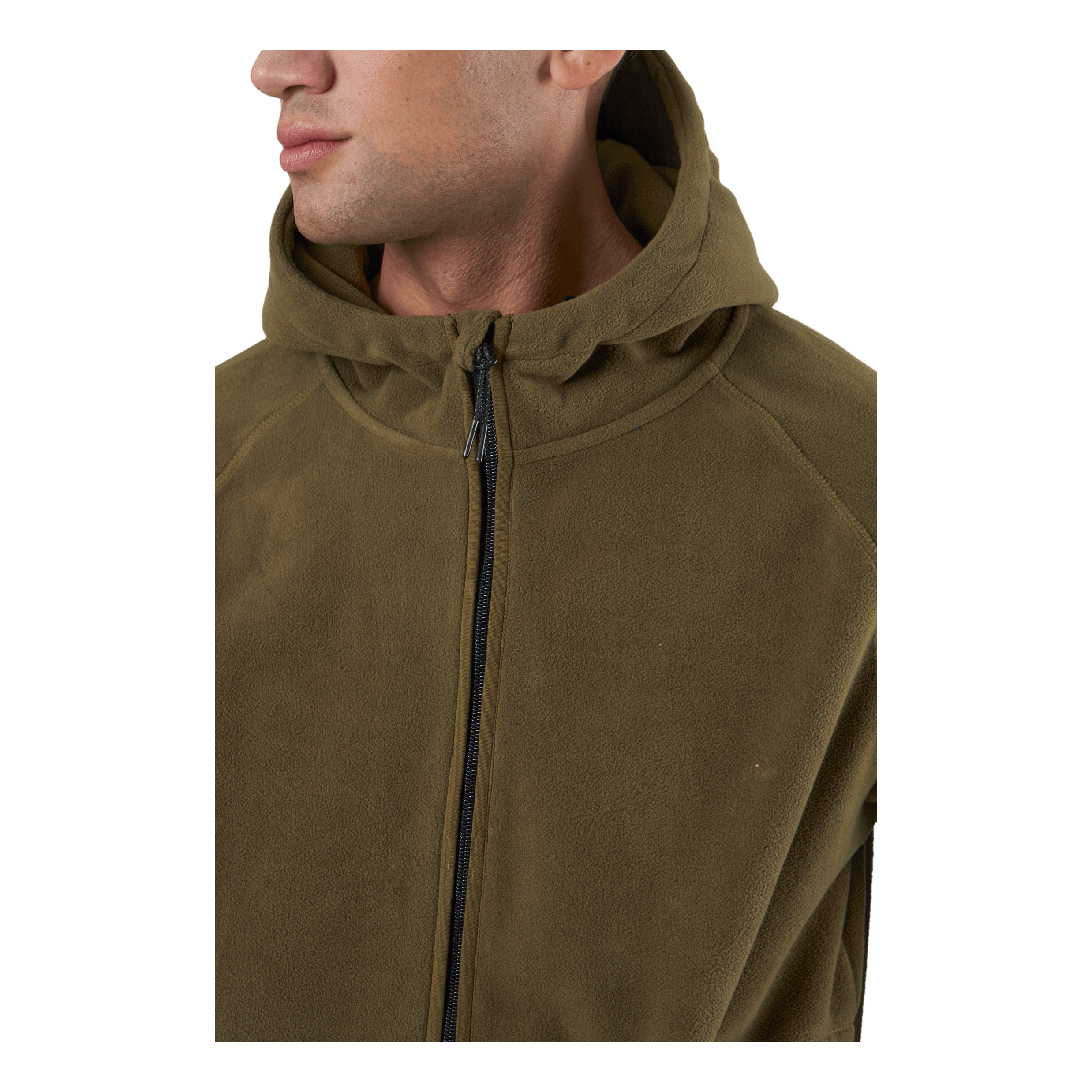 Tretorn Tech Fleece Hood M 506/dark Olive 4 Tretorn Tech Fleece Hood M 506/dark Olive - Image 4