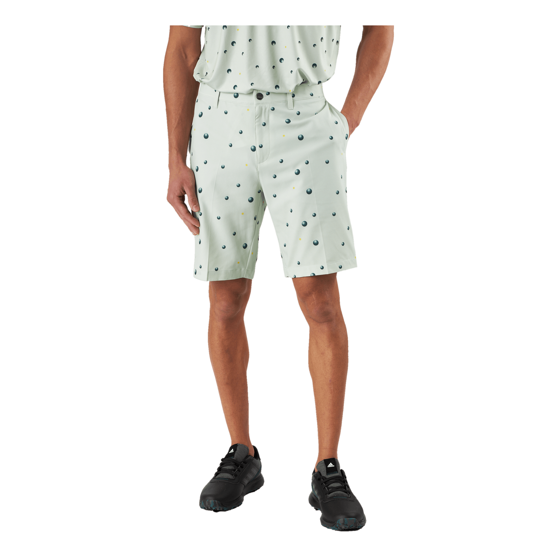 Adidas Ultimate 365 Allover Print Shorts White/Green 1 Adidas Ultimate 365 Allover Print Shorts White/Green
