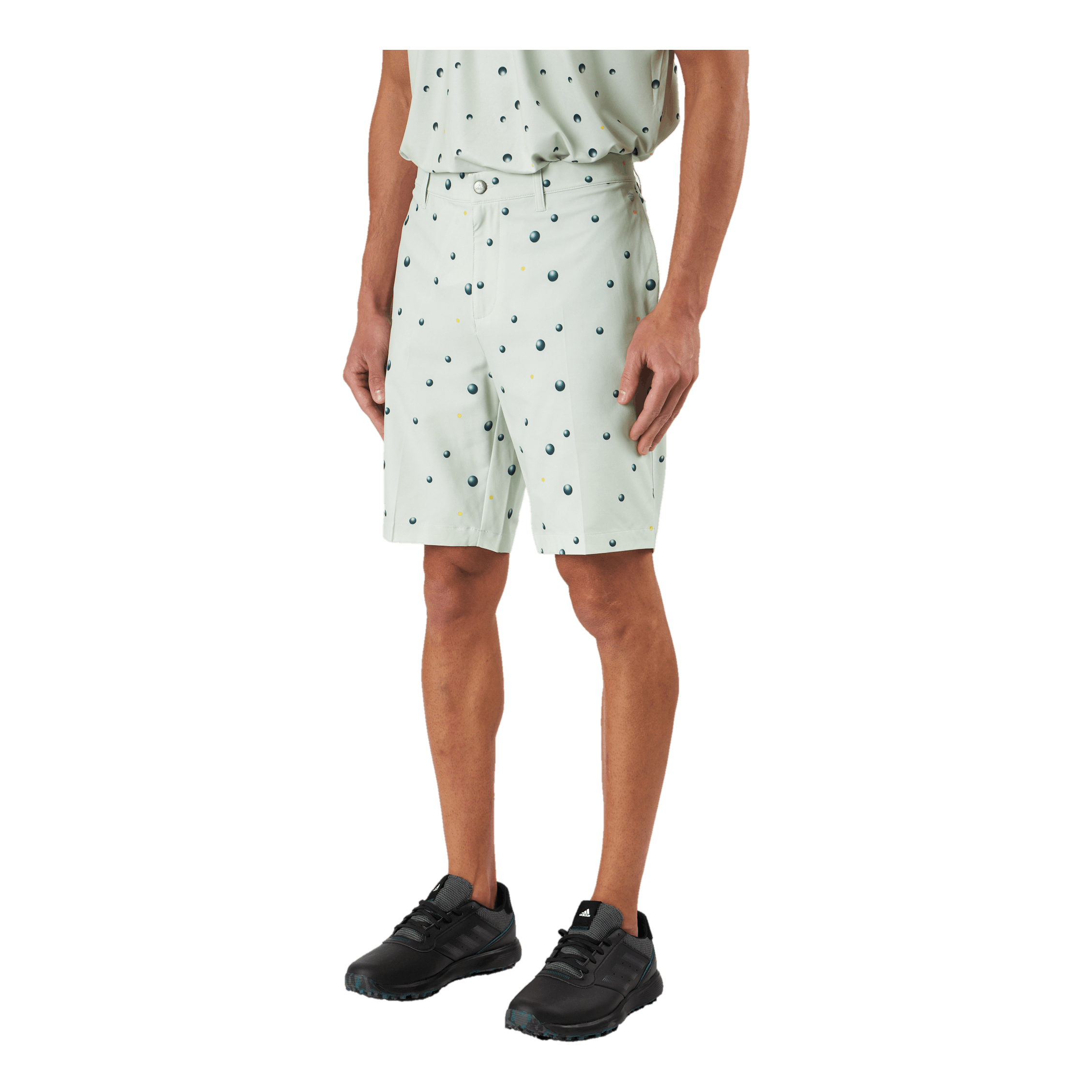 Adidas Ultimate 365 Allover Print Shorts White/Green 2 Adidas Ultimate 365 Allover Print Shorts White/Green - Image 2