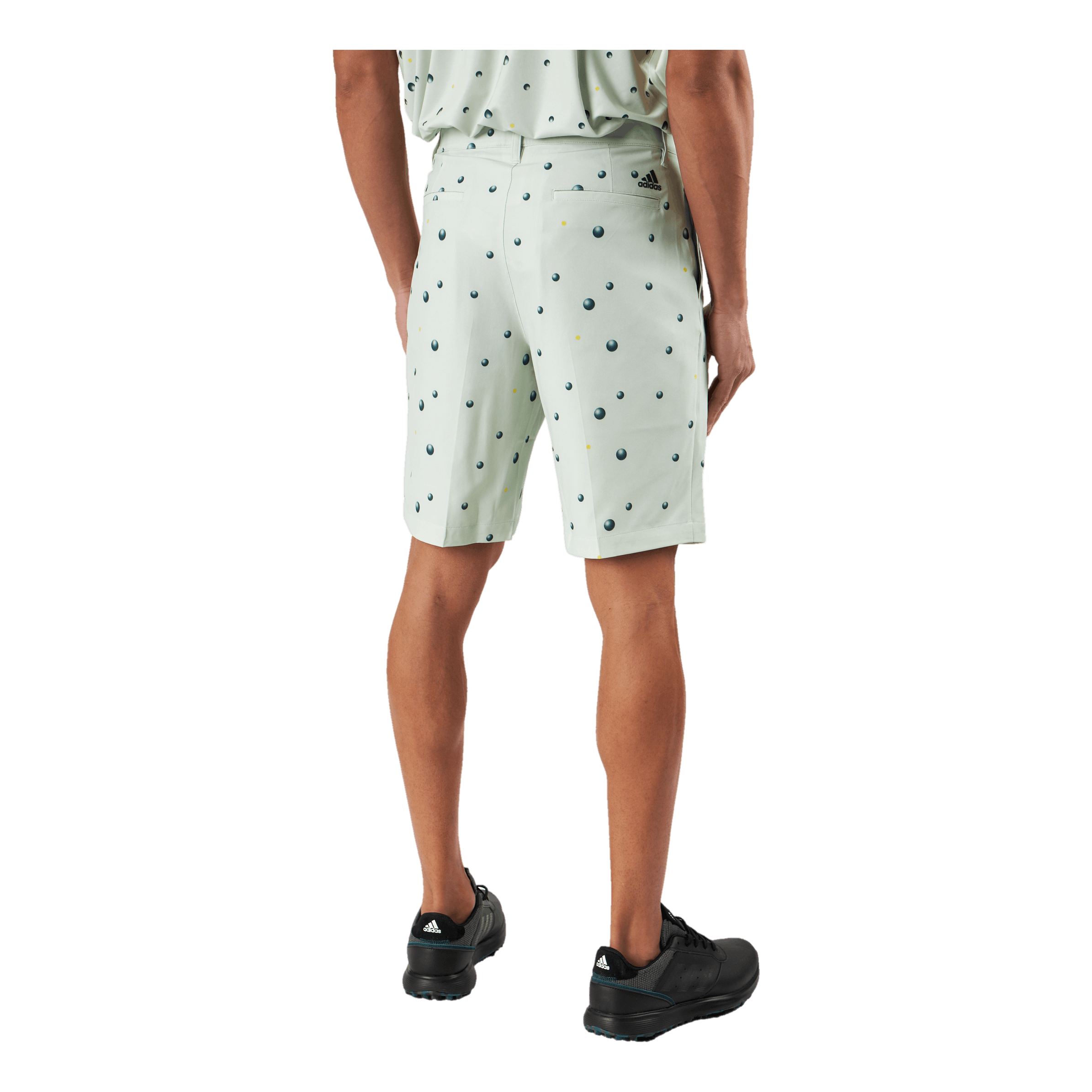 Adidas Ultimate 365 Allover Print Shorts White/Green 3 Adidas Ultimate 365 Allover Print Shorts White/Green - Image 3