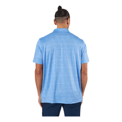 ADIDAS Stripe Zip Golf Polo Shirt Blufus/White -Takit Myyntikauppa 61007 76 003