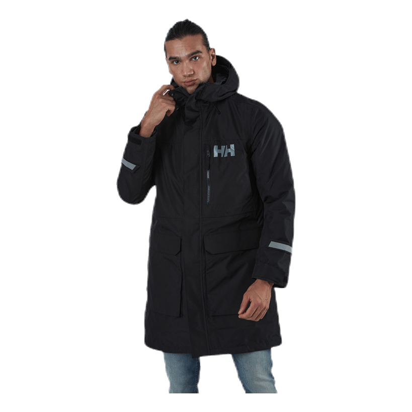 Helly Hansen Rigging Coat Black 1 Helly Hansen Rigging Coat Black