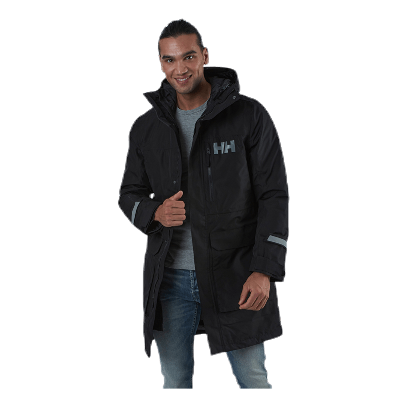 Helly Hansen Rigging Coat Black 6 Helly Hansen Rigging Coat Black - Image 6