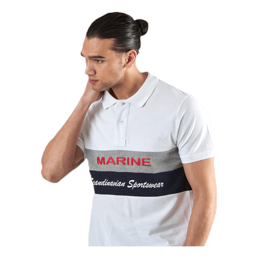 MARINE Pompano Beach Pique White 2 MARINE Pompano Beach Pique White - Image 2