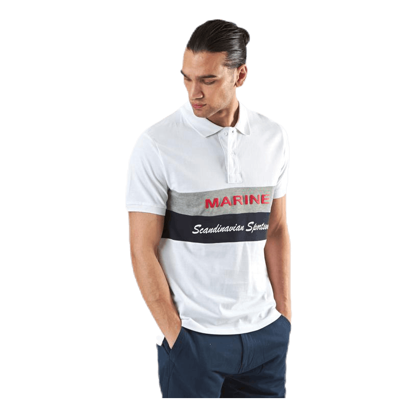 MARINE Pompano Beach Pique White 3 MARINE Pompano Beach Pique White - Image 3