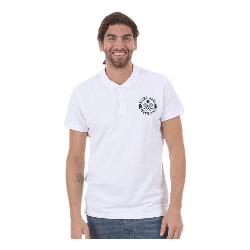 BJØRN BORG Summer T.C Polo White 1 BJØRN BORG Summer T.C Polo White