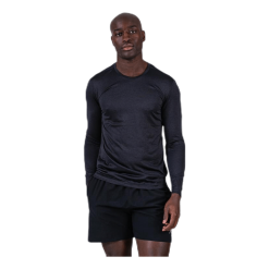 BJØRN BORG Axton LS Perf Tee Black