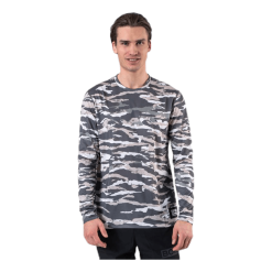 BJØRN BORG Axton LS Tee Green/Grey