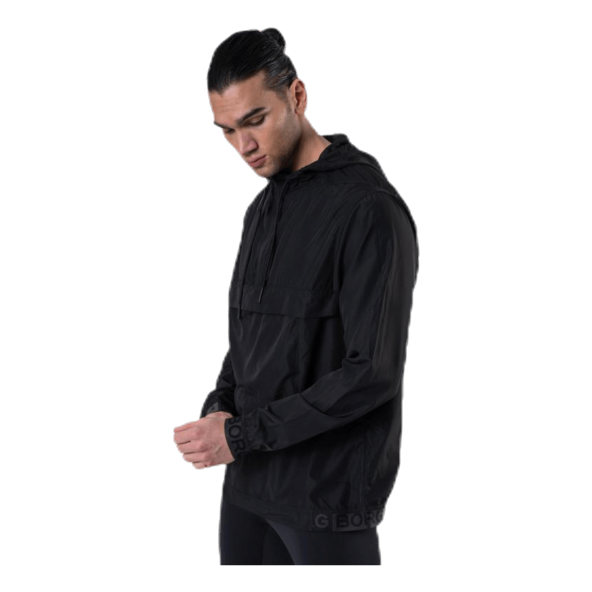BJØRN BORG Apollo Anorak Black 2 BJØRN BORG Apollo Anorak Black - Image 2