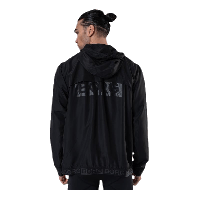 BJØRN BORG Apollo Anorak Black 3 BJØRN BORG Apollo Anorak Black - Image 3
