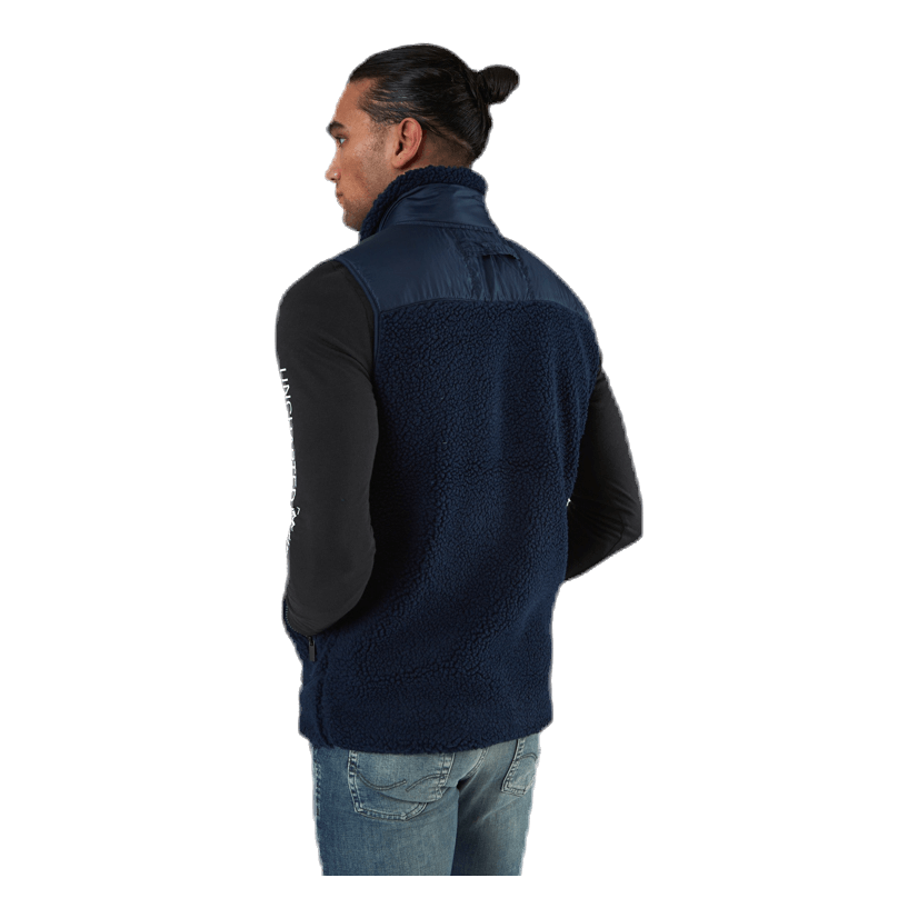 Frontier Titus Pile Vest Blue 3 Frontier Titus Pile Vest Blue - Image 3