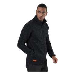 SCANDI NOMAD Tilt Fleece Jacket Black
