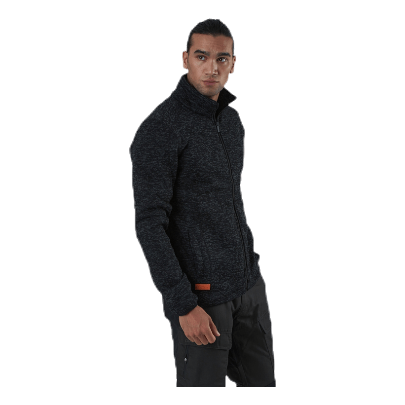 SCANDI NOMAD Tilt Fleece Jacket Black 4 SCANDI NOMAD Tilt Fleece Jacket Black - Image 4