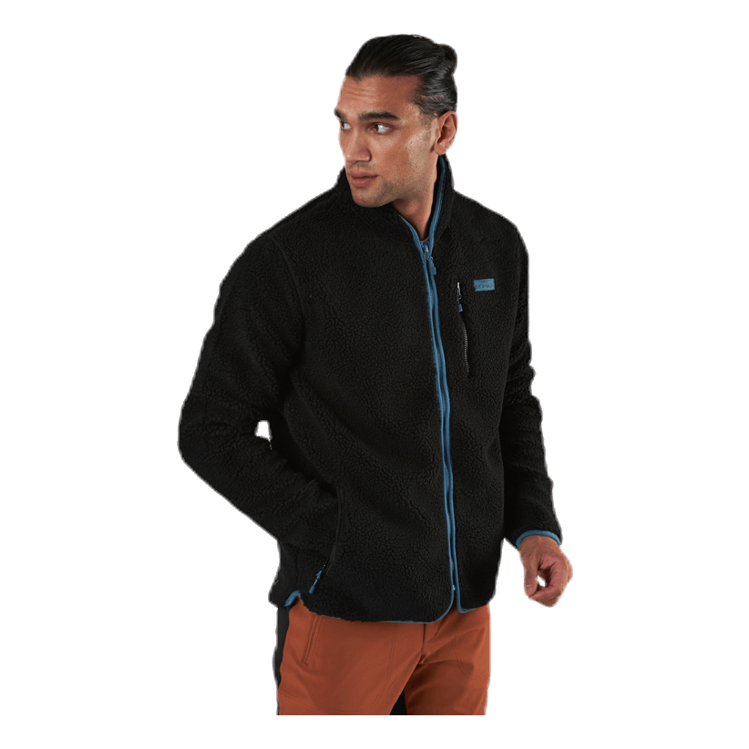 SCANDI NOMAD Creek Pile Jacket Black 2 SCANDI NOMAD Creek Pile Jacket Black - Image 2