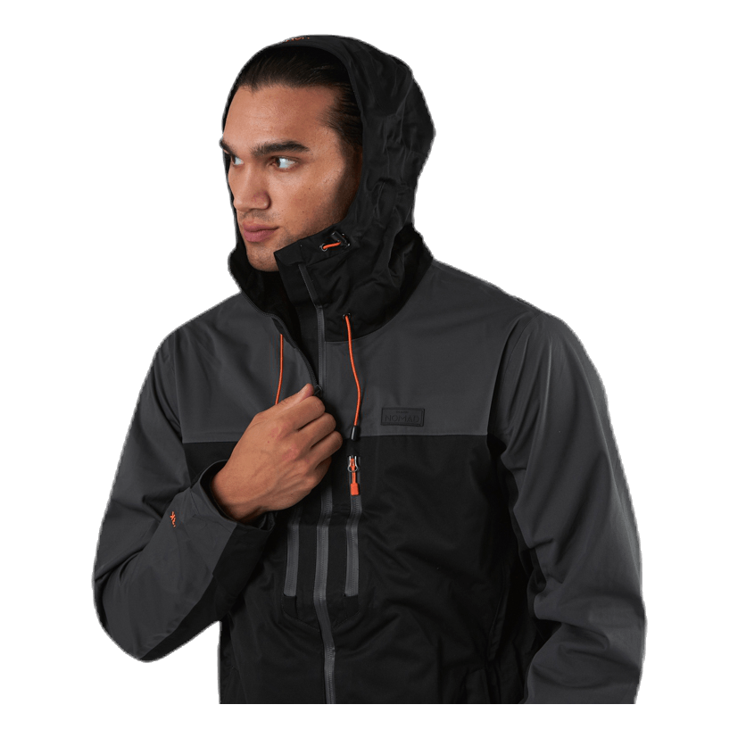 SCANDI NOMAD Pike Hard Shell Jacket Black 4 SCANDI NOMAD Pike Hard Shell Jacket Black - Image 4