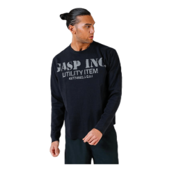 GASP Thermal Gym Sweater Grey