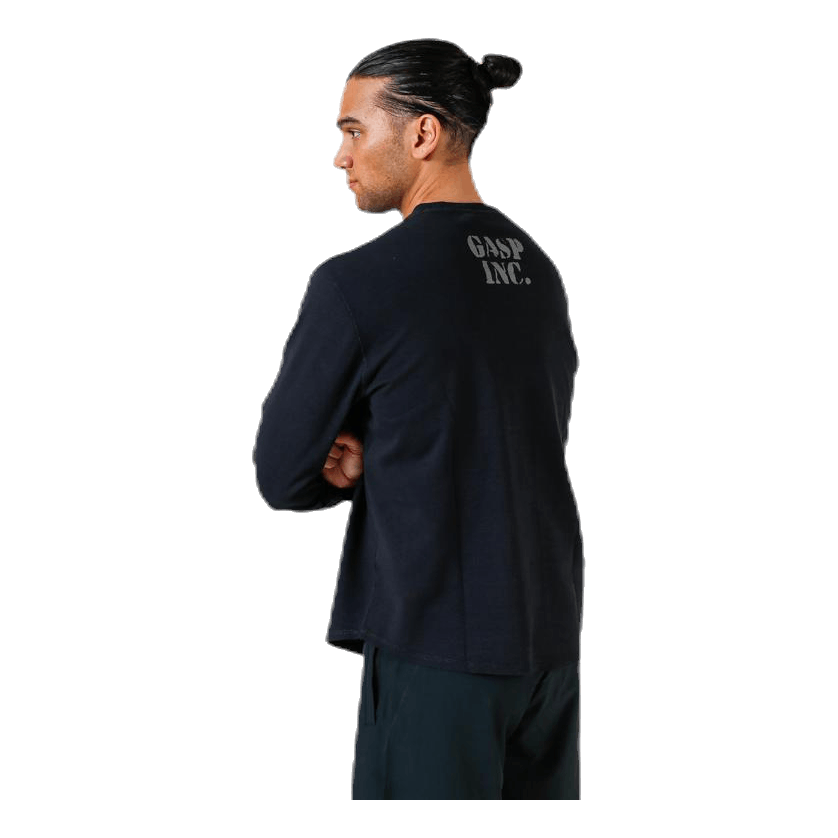 GASP Thermal Gym Sweater Grey 3 GASP Thermal Gym Sweater Grey - Image 3