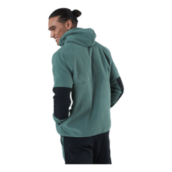 Peak Performance Tech Soft Reverse Hood Black/Green -Takit Myyntikauppa 7333269061899 004 58433573e09242628de528ec2fe12a89