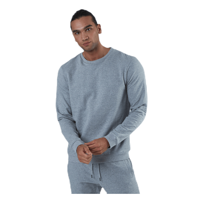 Bread & Boxers Sweatshirt Grey 2 Bread & Boxers Sweatshirt Grey - Image 2