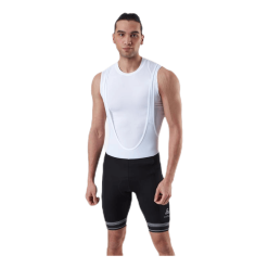 Odlo Fujin Tights Short Suspenders Bib White/Black