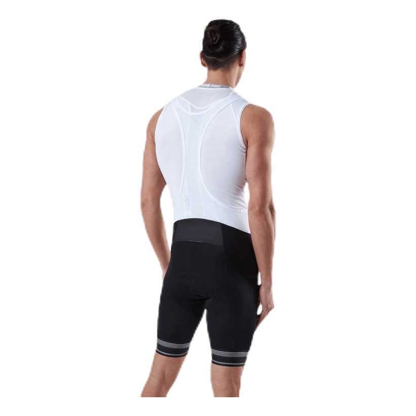Odlo Fujin Tights Short Suspenders Bib White/Black 2 Odlo Fujin Tights Short Suspenders Bib White/Black - Image 2
