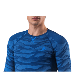 Odlo Suw Top Crew Neck L/S Performance Blackcomb Blue -Takit Myyntikauppa 7613361500220 010 7351e09857a8462bb17ceb4705b962f9
