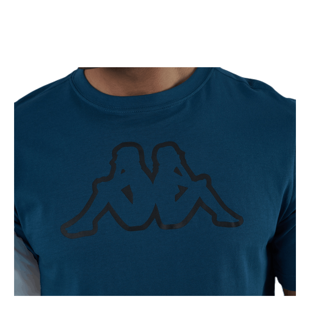 Kappa T-Shirt S/S, Cromen Blue 4 Kappa T-Shirt S/S, Cromen Blue - Image 4