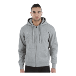 Kappa Omni FZ Sweathood Grey