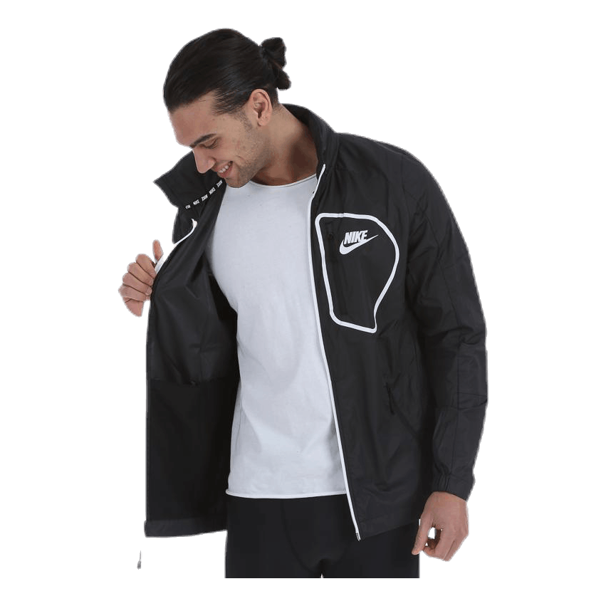 Nike AV15 Woven Jacket Black 4 Nike AV15 Woven Jacket Black - Image 4