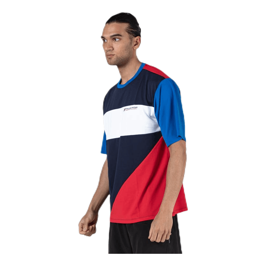 Tommy Hilfiger Sport T-Shirt Statement Blue 1 Tommy Hilfiger Sport T-Shirt Statement Blue