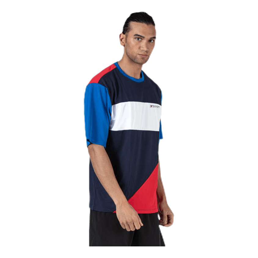 Tommy Hilfiger Sport T-Shirt Statement Blue 3 Tommy Hilfiger Sport T-Shirt Statement Blue - Image 3