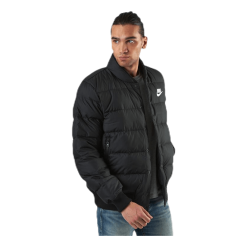 Nike Down Fill Bomber Jacket White/Black -Takit Myyntikauppa 888507180490 004 2fbedeca925e4dfe9b24b13fb39ad3eb