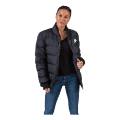 Nike Down Fill Bomber Jacket White/Black -Takit Myyntikauppa 888507180490 008 92e9c43316f54da5b20427b6e47abbd6