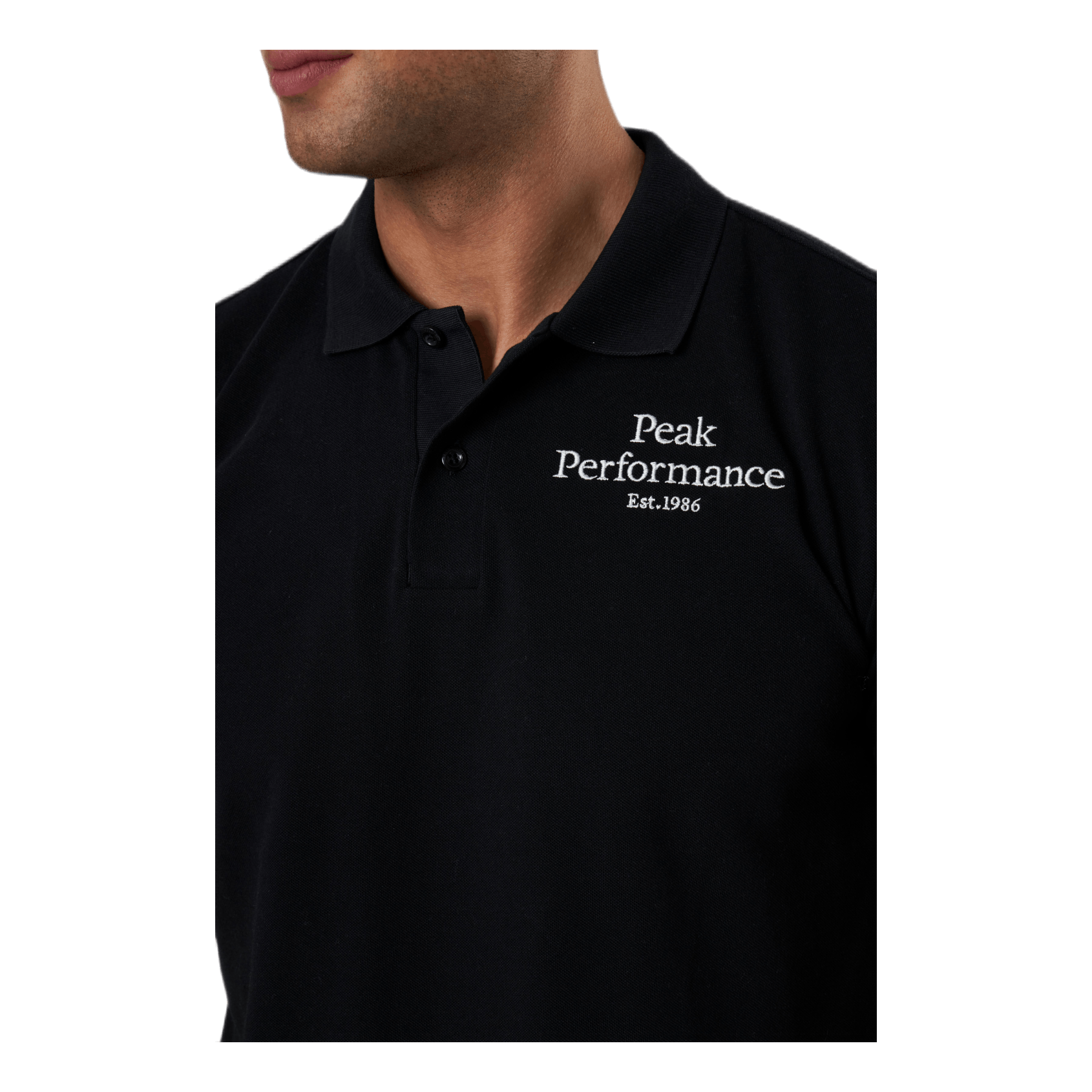 Peak Performance Original Polo Black 4 Peak Performance Original Polo Black - Image 4