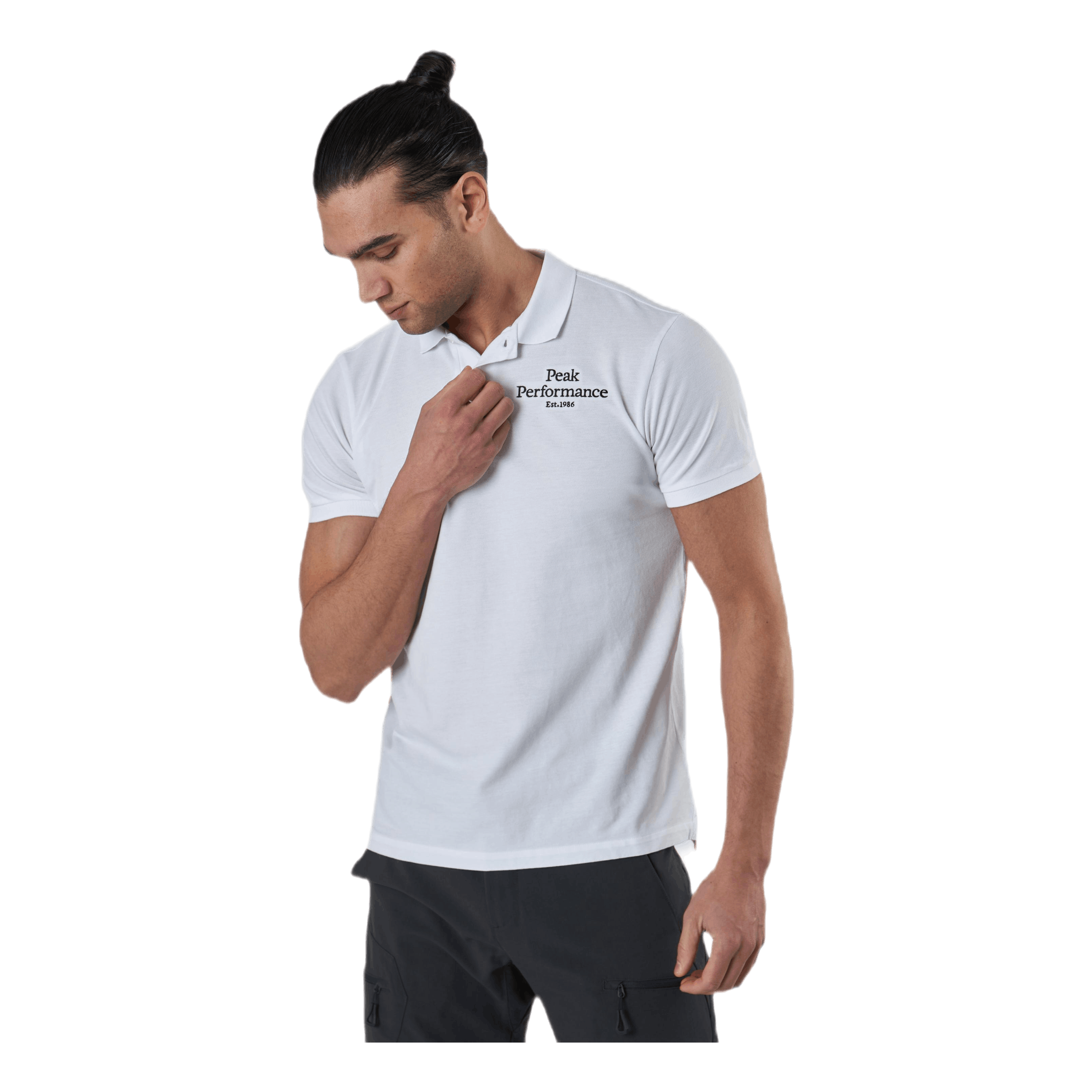 Peak Performance Original Polo White 2 Peak Performance Original Polo White - Image 2