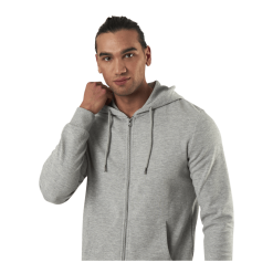 Jack & Jones Basic Sweat Zip Hood Grey -Takit Myyntikauppa 90093 96 002