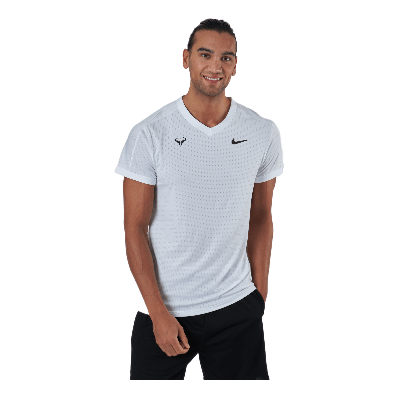 Nike Dri-FIT Adv Rafa Ss Top White 1 Nike Dri-FIT Adv Rafa Ss Top White