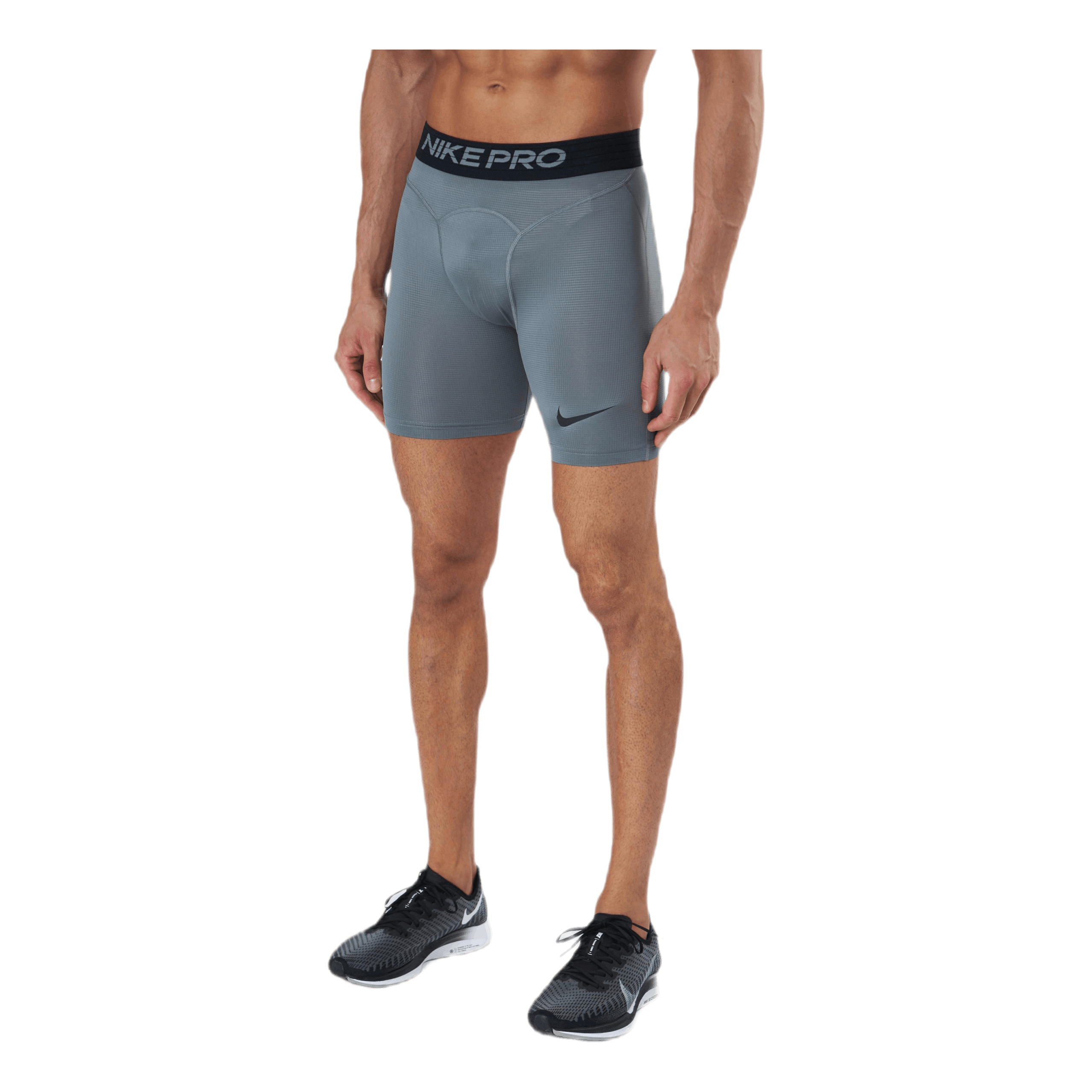 Nike Breathe Short Black/Grey 2 Nike Breathe Short Black/Grey - Image 2