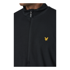 Lyle & Scott Windshield 1/2 Zip Midlayer Black -Takit Myyntikauppa 90106 05 004