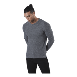 Jack & Jones Rob Knit Crew Neck Black