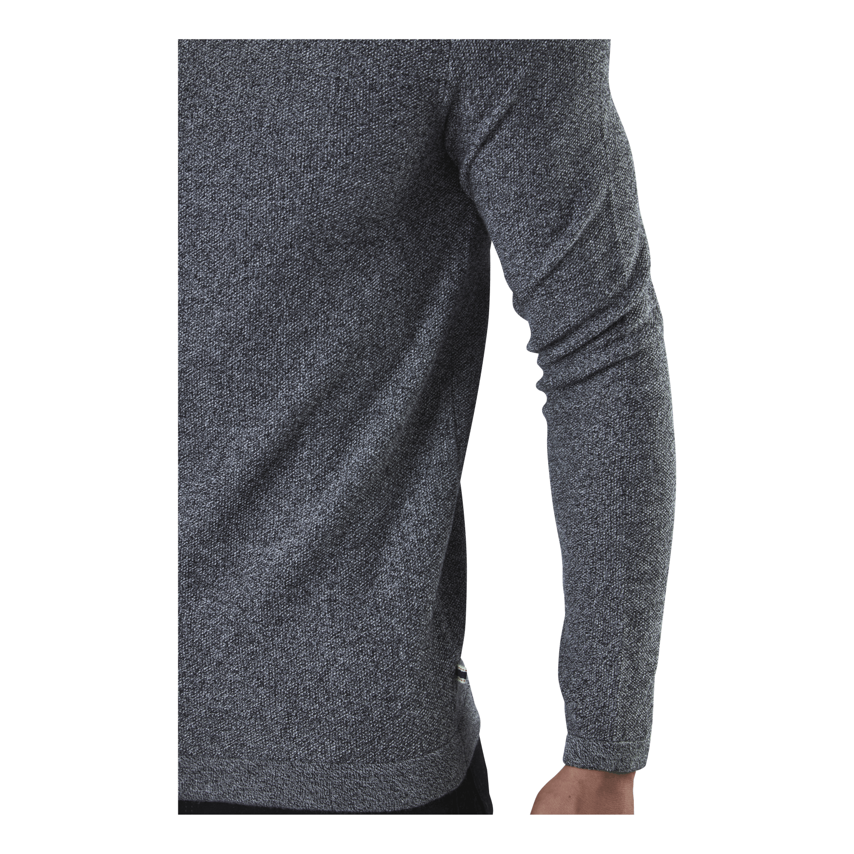 Jack & Jones Rob Knit Crew Neck Black 4 Jack & Jones Rob Knit Crew Neck Black - Image 4