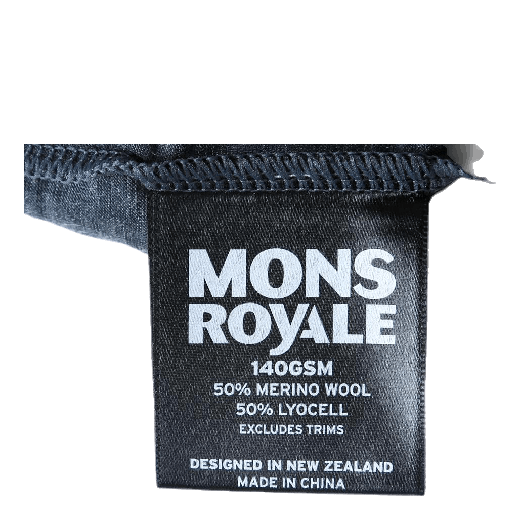 Mons Royale Huxley Tee Grey 4 Mons Royale Huxley Tee Grey - Image 4